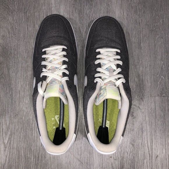 Nike Air Force 1 Low '07 Recycled Canvas Pack CN0866-002 Iron Gray 2020 Size 14 - Picture 8 of 9